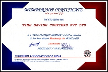 Membership Certificate - CAI